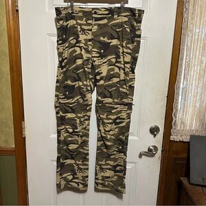 Wrangler ATG Mens Pants 40X32 All Terrain Gear Nylon Outdoor Removable Legs Camo